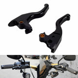 CNC Shorty Hand Control Lever Kit Brake Clutch Levers For Harley Softail FLHC FLSTC/I FXLR FLSL FLSB FXST FXBB FXDR 114 S 15+ - pazoma