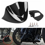 Harley Dyna Street Fat Bob Low Rider Wide Glide FXD FXDB FXDL 2006-2017 Front Chin Spoiler Scrub Fender Accessories Air Fairing - pazoma