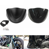 Harley Dyna Street Bob Fat Bob Wide Glide FXD FXDB 2006-2017 Front Chin Spoiler Lower Chin Air Dam Fairing Mudguard Cover
