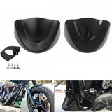 Harley Dyna Street Bob Fat Bob Wide Glide FXD FXDB 2006-2017 Front Chin Spoiler Lower Chin Air Dam Fairing Mudguard Cover - pazoma