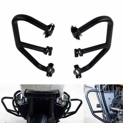 Harley Pan America 1250 ST Special CVO RA1250SE RA1250S RA1250 ADV Extension Brush Bumper Engine Guard Highway Crash Bar Protector 2021-2026 - pazoma