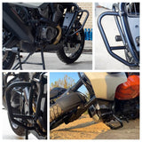 Brush Bumper Extension Engine Guard Highway Crash Bar Stunt Cage Protector Protection For Harley Pan America 1250 ST Special RA1250S CVO 21-25 - pazoma
