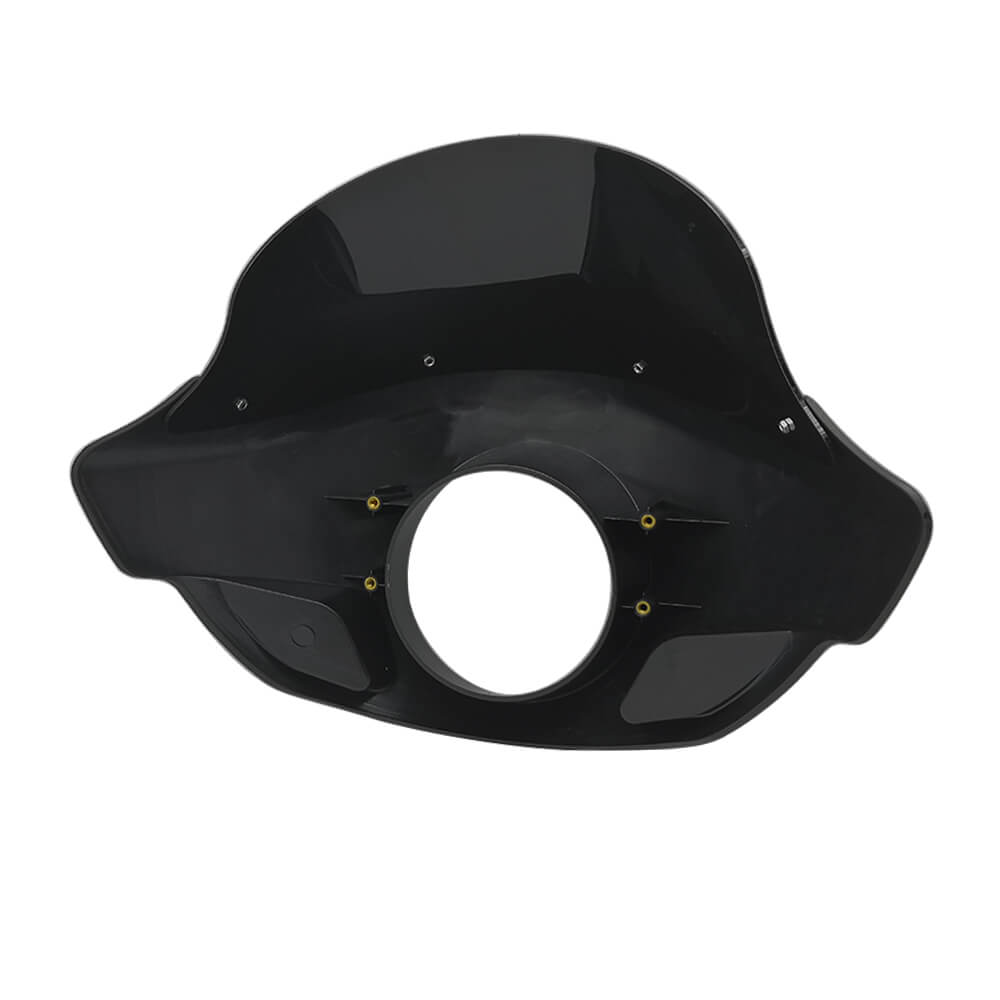 Standard Short Touring Sport Headlight Fairing Windshield For Harley Davidson XL FXD FXR FXBB Adjustable clamp 35mm-49mm forks - pazoma