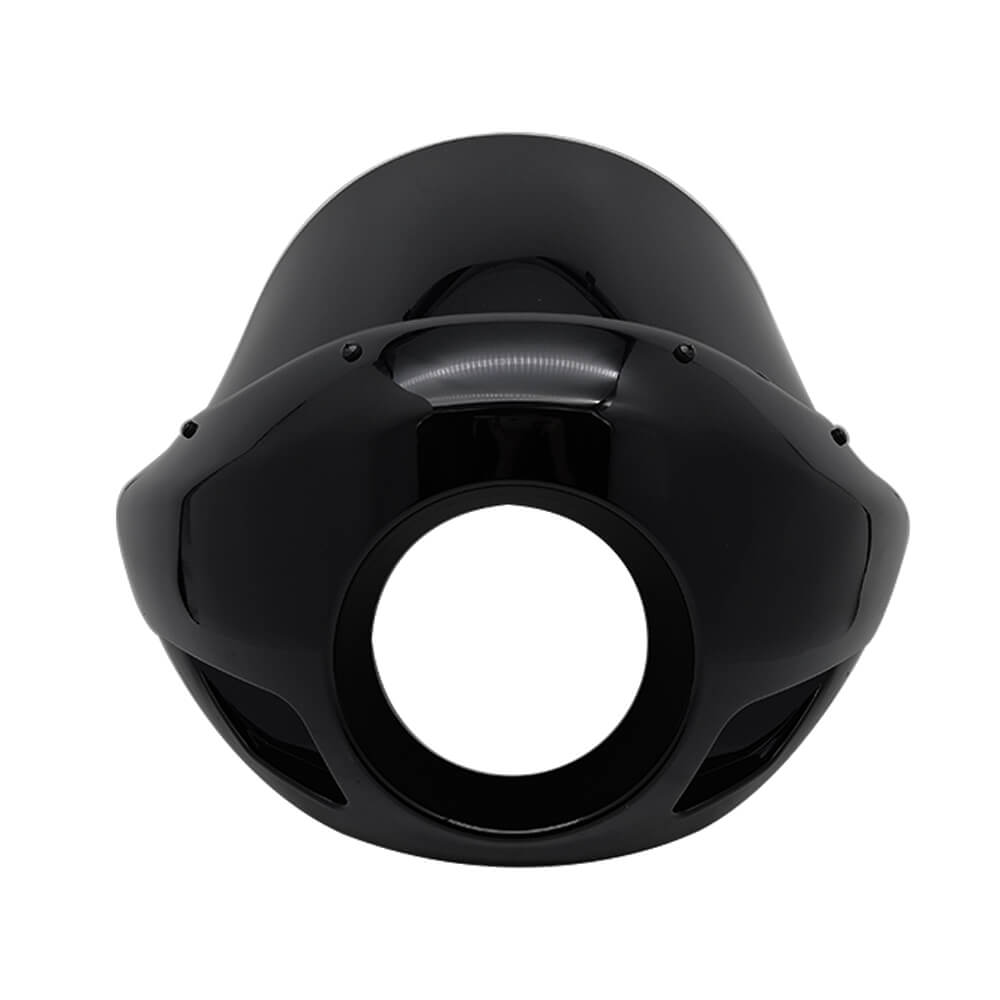 Standard Short Touring Sport Headlight Fairing Windshield For Harley Davidson XL FXD FXR FXBB Adjustable clamp 35mm-49mm forks - pazoma