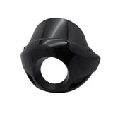 Standard Short Touring Sport Headlight Fairing Windshield For Harley Davidson XL FXD FXR FXBB Adjustable clamp 35mm-49mm forks - pazoma