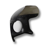 Cafe Racer Viper Fairing Gloss Black CB350 CB360 CB500 CB550 CB750 CB900 GL1000 70-52501 7" Headlight Fairing - pazoma