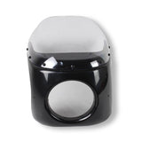 Cafe Racer Viper 7" Headlight Fairing Tough Molded Plastic Construction Fairing Gloss Black 70-52501 - pazoma