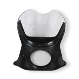 Cafe Racer Viper 7" Headlight Fairing Tough Molded Plastic Construction Fairing Gloss Black 70-52501 - pazoma