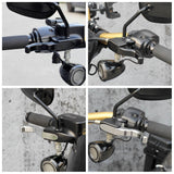 CNC Shorty Hand Control Lever Kit Brake Clutch Levers For Harley Softail Breakout Deluxe Fat Boy Heritage Classic Slim 15-24 - pazoma
