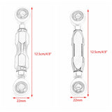 CNC Mid-Control Adjustable Shift Linkage Rod For Harley Davidson Softail M8 Dyna FXR - pazoma