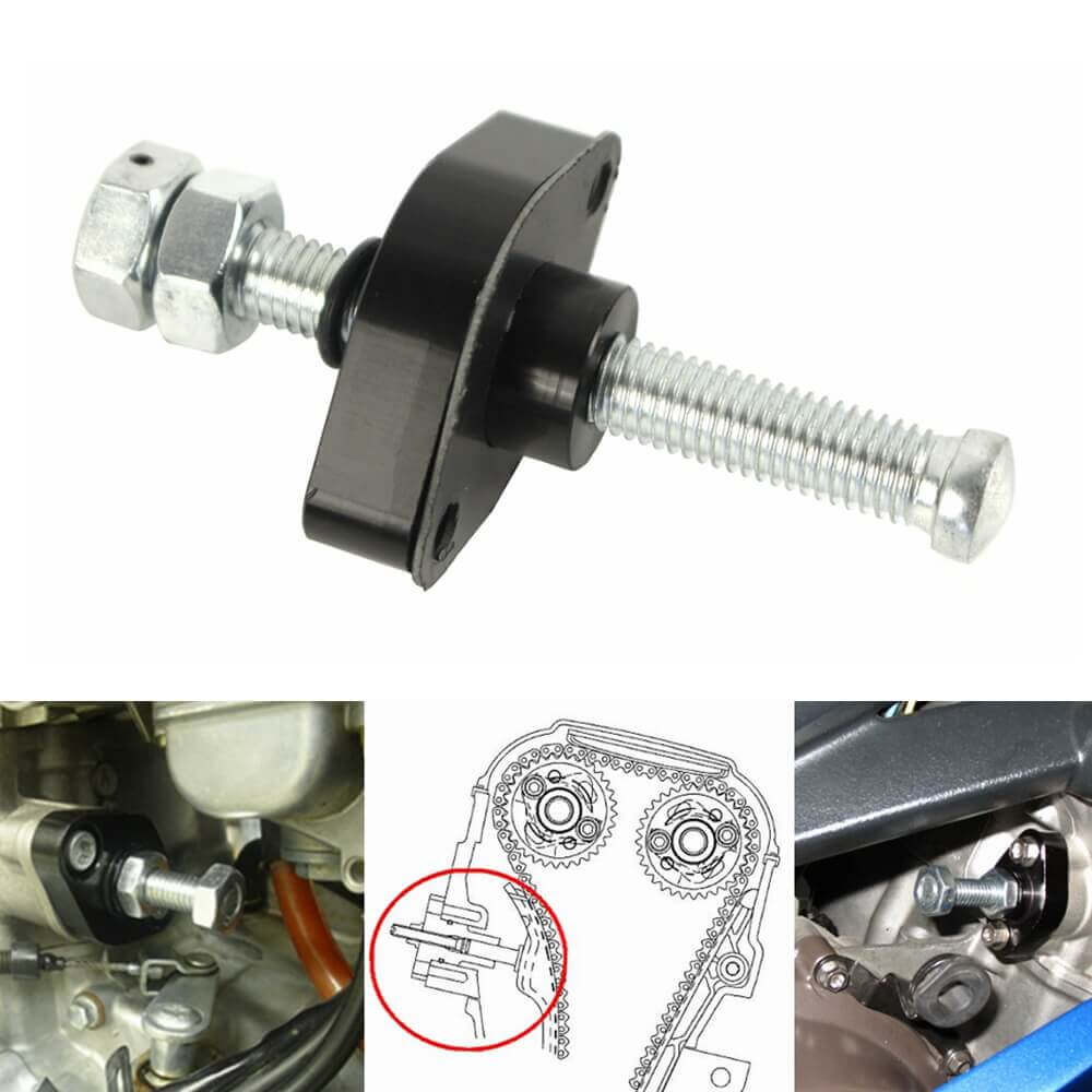 CNC Manual Adjuster Timing Cam Chain Tensioner For Suzuki Off-Road DRZ 110 All years - pazoma