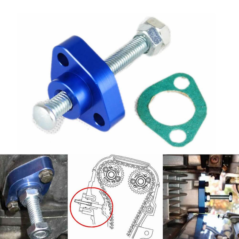 Timing Cam Chain Tensioner Manual Adjuster Honda 95-98 CBR 600F3 99-06 CBR600F4/F4I 98-05 VTR1000 Super Hawk 04-06 CB 600F 599 02-07 CB900F 919 - pazoma