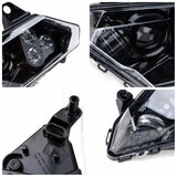 Can Am Maverick X3 XDS XRS Max Turbo R 2017-2020 LED Headlight Conversion Kit High Low Beam Replacement Front Headlamp Left & Right - pazoma