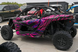 Can-Am BRP Maverick Graphics X3 X Ds X Rs Utv Side X Side Graphics Decal Wraps Kit X Rs 2016-2023 - pazoma