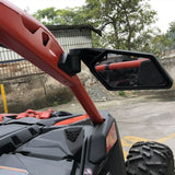 Can-Am Maverick X3 R Max SSP Turbo DPS Rearview Mirror Left & Right UTV Off-road Racing Side Mirrors Kit 2017-2025 Black 715002898 - pazoma