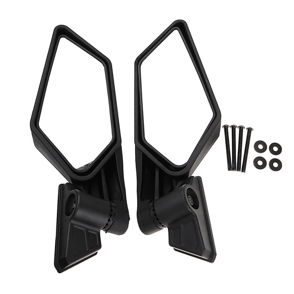 Can-Am Maverick X3 R Max SSP Turbo DPS Rearview Mirror Left & Right UTV Off-road Racing Side Mirrors Kit 2017-2025 Black 715002898 - pazoma