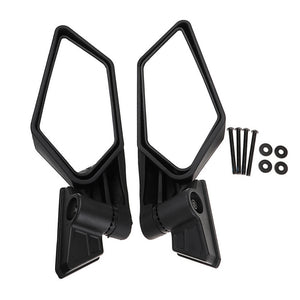 Can-Am Maverick X3 R Max SSP Turbo DPS Rearview Mirror Left & Right UTV Off-road Racing Side Mirrors Kit 2017-2025 Black 715002898 - pazoma