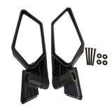 Can-Am Maverick X3 R Max SSP Turbo DPS Rearview Mirror Left & Right UTV Off-road Racing Side Mirrors Kit 2017-2023 Black 715002898 - pazoma