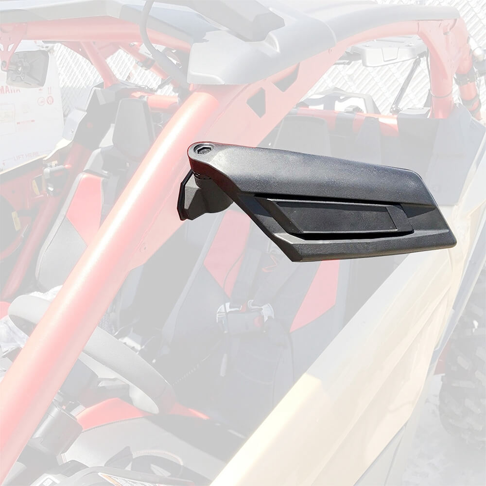 Can-Am Maverick X3 R Max SSP Turbo DPS Rearview Mirror Left & Right UTV Off-road Racing Side Mirrors Kit 2017-2023 Black 715002898 - pazoma