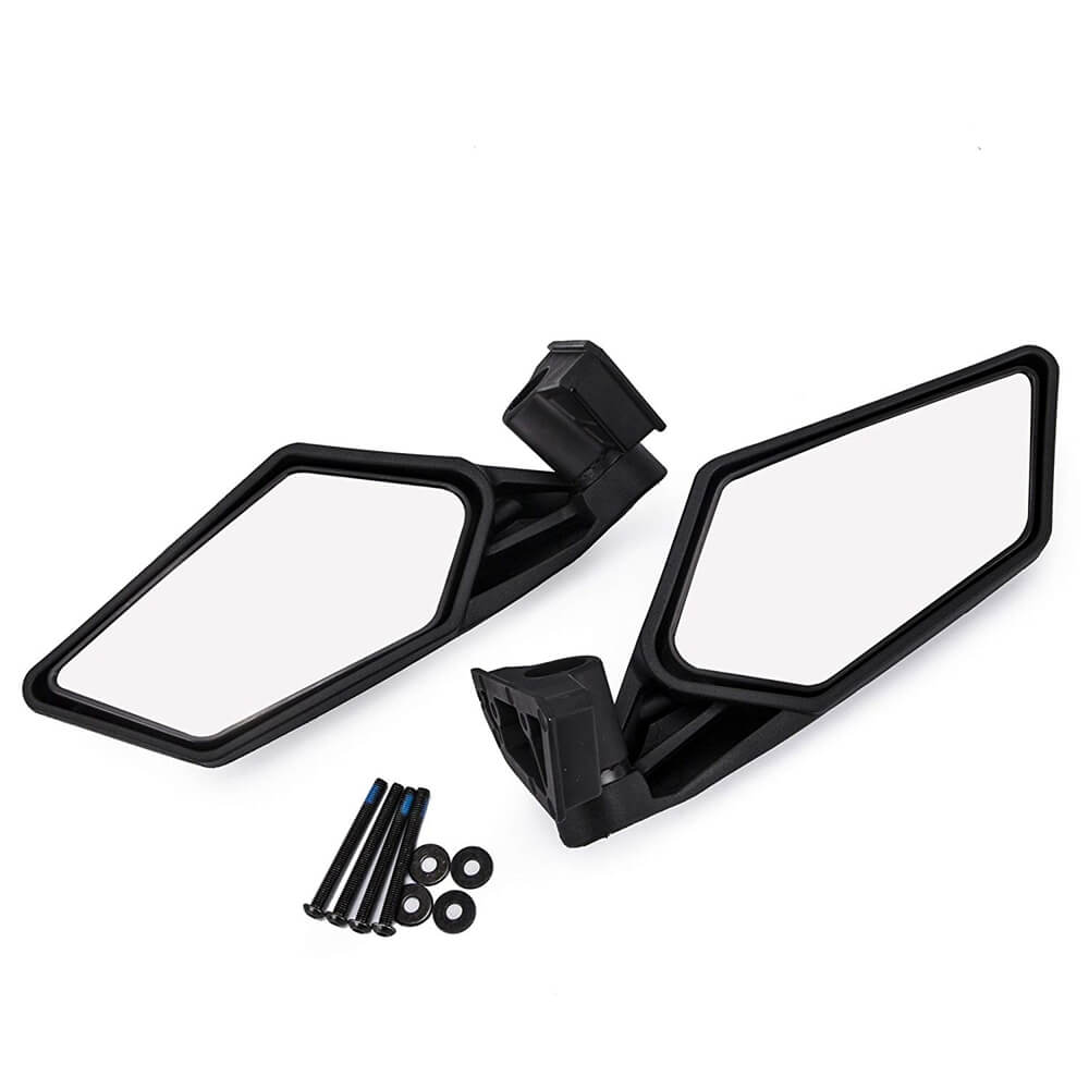 UTV Left & Right Mirror Rearview Mirror Racing Side Mirrors for Can-Am Maverick X3 R Max 2017-2025 715002898 - pazoma