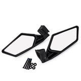 UTV Left & Right Mirror Rearview Mirror Racing Side Mirrors for Can-Am Maverick X3 R Max 2017-2025 715002898 - pazoma