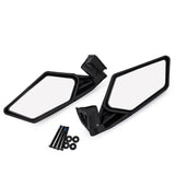 UTV Left & Right Mirror Rearview Mirror Racing Side Mirrors for Can-Am Maverick X3 R Max 2017-2023 715002898 - pazoma