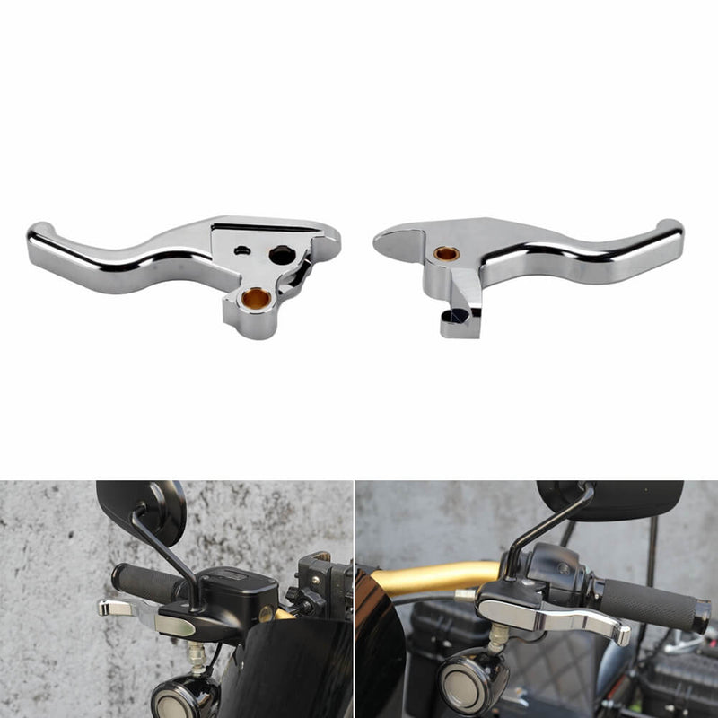 Edge Cut Hand Control Lever Kit Brake Clutch Levers Set For Harley Davidson Softail M8 2015-2024 FXBB FXFB Low Rider ST FXLRST FLI - pazoma