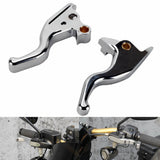 CNC Shorty Hand Control Brake Clutch Levers Kit For Harley Softail M8 Fat Bob FXFB FXBR FXSB FLDE FLSTN/I FLFB FLSTF/I FLSTFB - pazoma