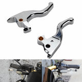 CNC Shorty Hand Control Lever Kit Brake Clutch Levers For Harley Softail FLHC FLSTC/I FXLR FLSL FLSB FXST FXBB FXDR 114 S 15+ - pazoma