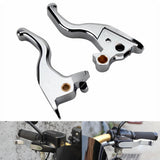 CNC Shorty Hand Control Lever Kit Brake Clutch Levers For Harley Softail Breakout Deluxe Fat Boy Heritage Classic Slim 15-23 - pazoma