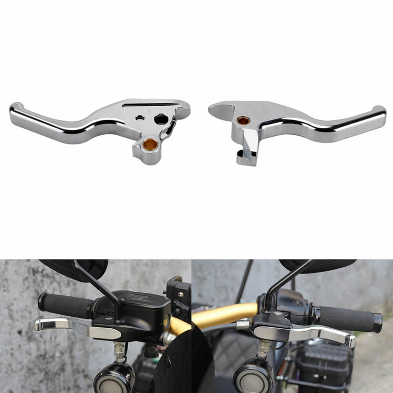 Edge Cut Hand Control Lever Kit Brake Clutch Levers Set For Harley Davidson Softail M8 2015-2024 FXBB FXFB Low Rider ST FXLRST FLI - pazoma