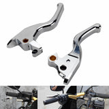 CNC Shorty Hand Control Lever Kit Brake Clutch Levers For Harley Softail FLHC FLSTC/I FXLR FLSL FLSB FXST FXBB FXDR 114 S 15+ - pazoma