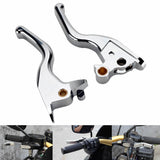 CNC Shorty Hand Control Lever Kit Brake Clutch Levers For Harley Softail Breakout Deluxe Fat Boy Heritage Classic Slim 15-23 - pazoma