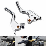 CNC Shorty Hand Control Lever Kit Brake Clutch Levers For Harley Softail Breakout Deluxe Fat Boy Heritage Classic Slim 15-24 - pazoma