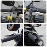 CNC Shorty Hand Control Brake Clutch Levers Kit For Harley Softail M8 Fat Bob FXFB FXBR FXSB FLDE FLSTN/I FLFB FLSTF/I FLSTFB - pazoma