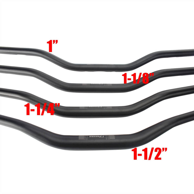 Club Moto Style Bar with 1″ End MX Variable Section Aluminum Conical Fat Handlebar For Harley Dyna Softail Sportster Road King Glide - pazoma