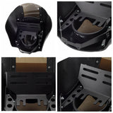 Harley Softail M8 Low Rider S FXLRS Quarter Fairing Windshield w/ LED Headlight Headlamp Relocation Block Mounting kit 2020-2023 - pazoma