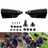 Club Style Handguards Hand Guard Black For Harley Touring Road King FLHR Classic FLHRC FLHRS Injected CVO/SE FLHRSE 96-07 w/Cable Clutch - pazoma