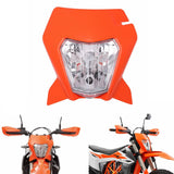 Motorcycle Dirt Bike Headlights Headlamp Head Lamp Light Fairing With H4 Bulb For KTM 690 SMC R ENDURO R 2019-2022