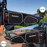 Polaris RZR XP1000 EPS SxS 4x4 900XC S900 Turbo S UTV Front Door Side Storage Bag Set with Knee Pad and Driver Side Storage Bag with Knee Protection - pazoma