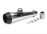 38mm-51mm Motorcycle GP Exhaust Muffler Pipe Silencer Slip On Dirt Bike Scooter Motocross ATV M4 - pazoma