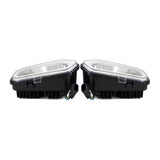 High / Low Beam LED Headlight Head Lamp with halo ring for POLARIS RZR 400 500 800 500 900 XP 4 S 2012-2013 Sportsman 550 850 - pazoma
