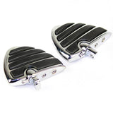 Motorcycle Mount-Style Wing Style Foot Rests FootPegs For Harley Touring Road King Electra Glide Softail GoldWing V-Rod