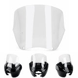 T-Sport Fairing Windshield Windscreen Replacement Club Style Kit Compatible For Harley Dyna Super Glide T-Sport FXDXT FXR - pazoma