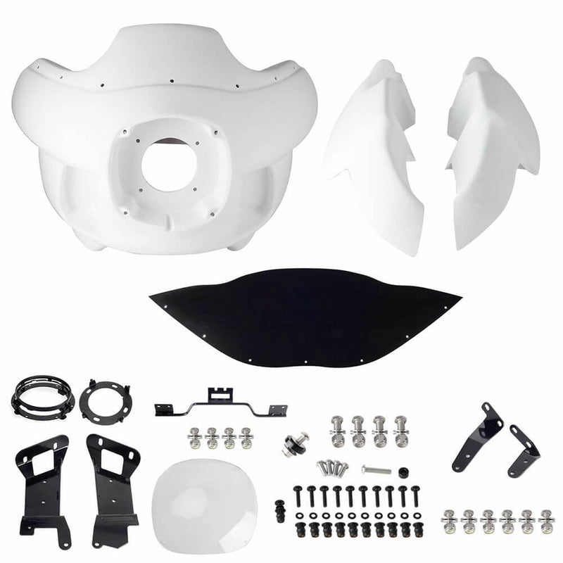 FXR FXRT FXRP FXRD Style Clubstyle Upper Lower Fairings For Harley Softail M8 FXBB FXBBS FXLR FXLRS FXFB FXFBS FXST 2018-2024 - pazoma