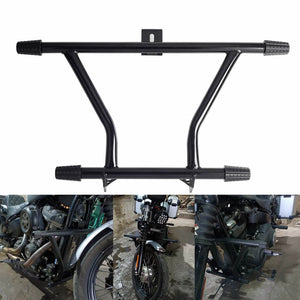 Front Highway Peg High 2 Step Crash Bar Engine Guard crash cage For Harley Softail Street Bob Low Rider S Fat Bob 114 117 Standard 2018-2024 - pazoma