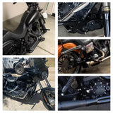 Harley Dyna Low Rider FXDB FXDF FXDL S FXDWG FLD FXD Front Rear Highway Engine Guard Crash Bar Passenger Peg Frame Slider 2006-2017 - pazoma