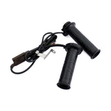 AUTO Black 22.2mm 7/8" Universal Adjustable Motorcycle Off-Road handlebar Electric Heating Hot Heated Grips Hot/Warm Hands for a single throttle cable - pazoma