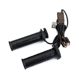 AUTO Black 22.2mm 7/8" Universal Adjustable Motorcycle Off-Road handlebar Electric Heating Hot Heated Grips Hot/Warm Hands for a single throttle cable - pazoma