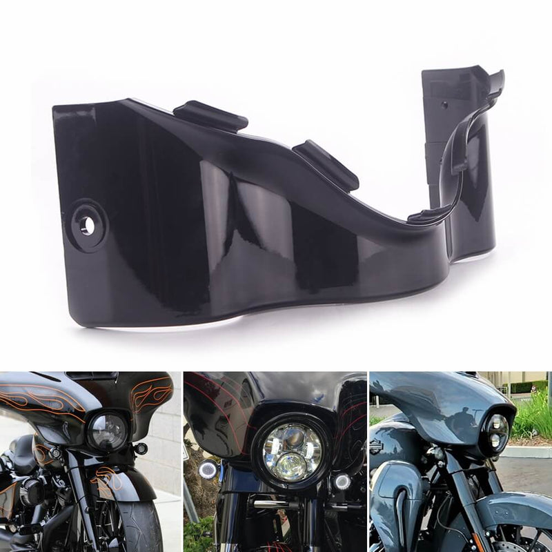 Outer Batwing Lower Trim Skirt Fairing For Harley Davidson Touring FLHX FHLT FLH Electra Street Glide CVO 2014-2024 - pazoma